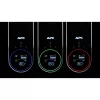 APC Back-UPS Pro, 2200VA/1320W, Torre, 230V, 4 salidas Schuko y 2 IEC C13, iluminación RGB, onda sinusoidal pura, Arctic (Blanco)