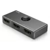 HAMA conmutador HDMI bidireccional 8K — 1 entrada a 2 salidas / 2 entradas a 1 salida, modelo 00205324