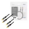 Cable de audio LogiLink CA1203 1,5 m 2x RCA negro
