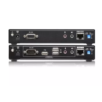 ATEN extensor KVM USB 2.0 DVI Dual View HDBaseT 2.0 con audio y RS232 (150 m)