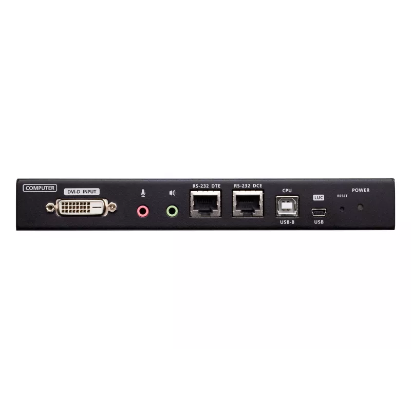 ATEN Switch KVM sobre IP DVI de un solo puerto con acceso compartido 1 local/remoto