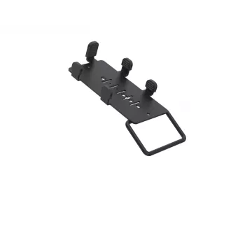 Soporte POS Ergonomic Solutions SpacePole Payment PAX A35 MultiGrip con asa negro metal