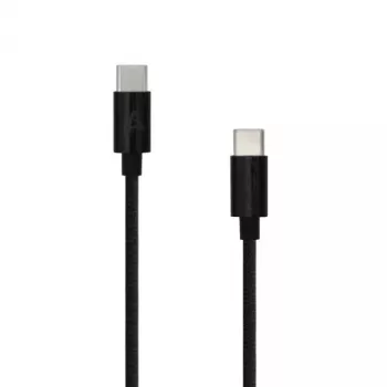 Cable SBOX USB Type-C -> USB Type-C M/M 1M Negro 60W