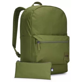 Mochila Case Logic Campus CCAM1216 Hawthorne verde mochila casual negra poliéster