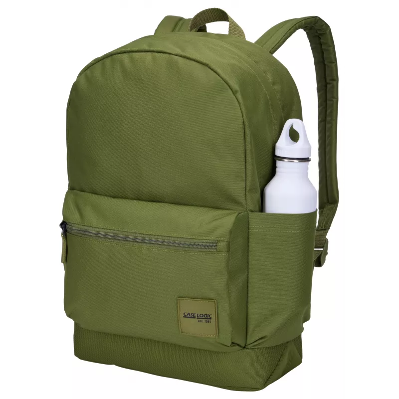 Mochila Case Logic Campus CCAM1216 Hawthorne verde mochila casual negra poliéster