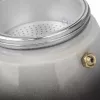 Jata HCAF2412 cafetera moka, 12 tazas (0,7 l), aluminio, compatible con inducción, base de 10,8 cm