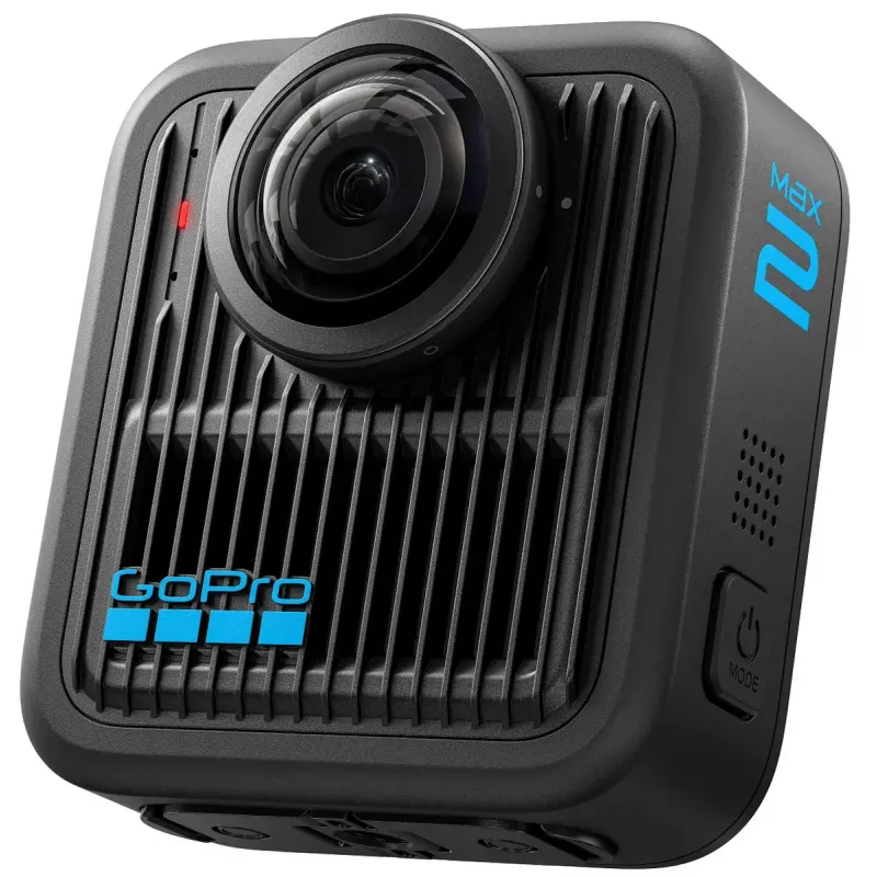 Cámara de acción GoPro MAX 2 – 29,5 MP, vídeo 8K Ultra HD a 100 fps, GPS, Wi‑Fi, LCD integrada