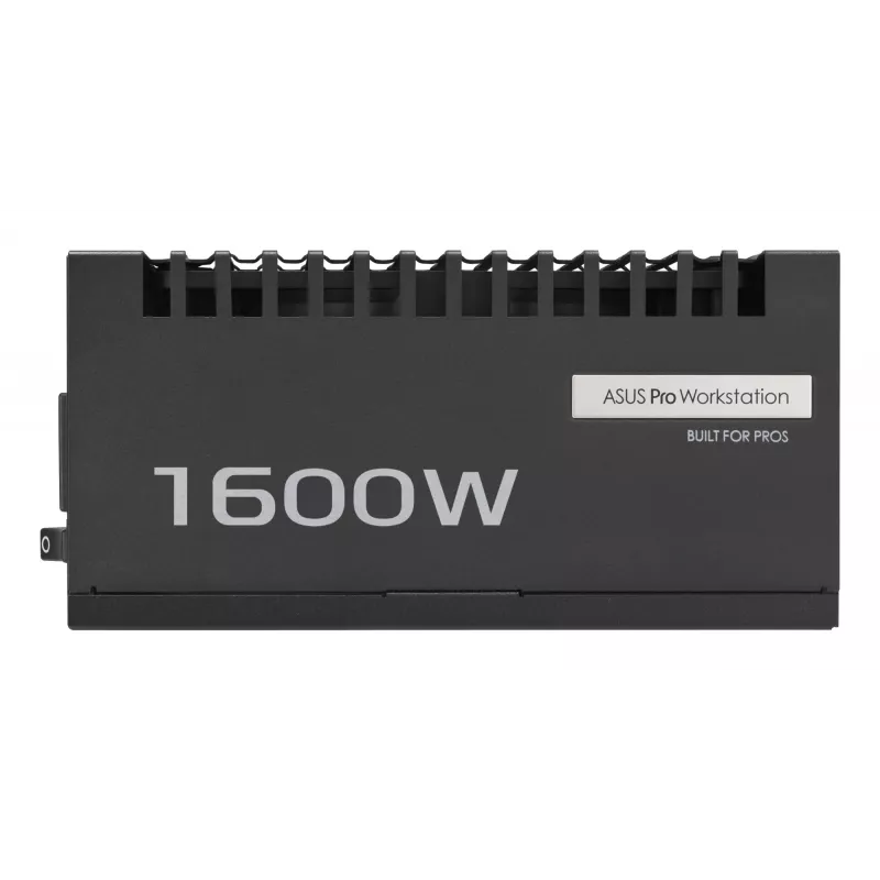 Fuente de alimentación ASUS Pro WS 1600W Platinum 20+4 pin ATX ATX negra