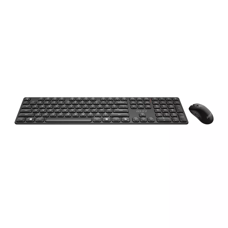 MSI FORGE K210 WIRELESS COMBO teclado ratón incluido Home/Office USB QWERTY US English negro
