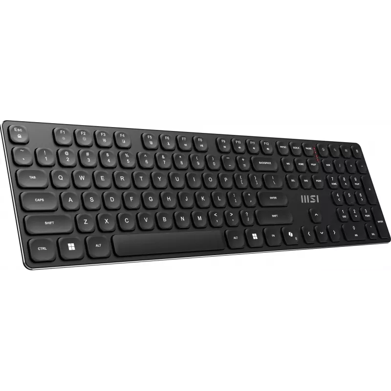 MSI FORGE K210 WIRELESS COMBO teclado ratón incluido Home/Office USB QWERTY US English negro