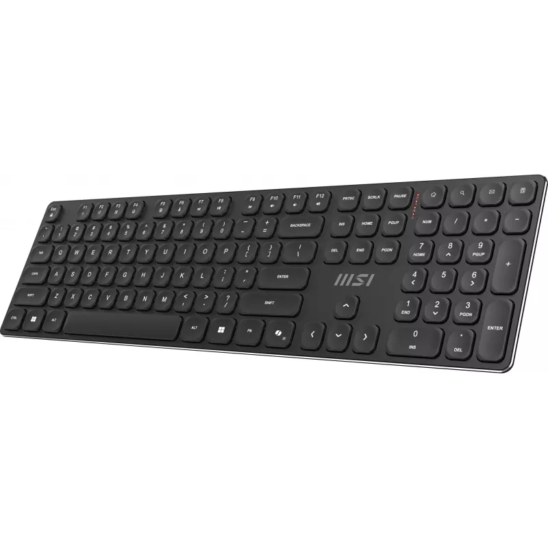 MSI FORGE K210 WIRELESS COMBO teclado ratón incluido Home/Office USB QWERTY US English negro