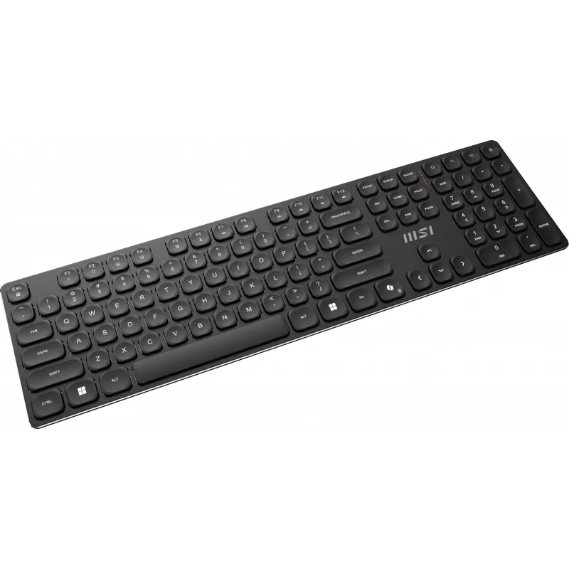 MSI FORGE K210 WIRELESS COMBO teclado ratón incluido Home/Office USB QWERTY US English negro