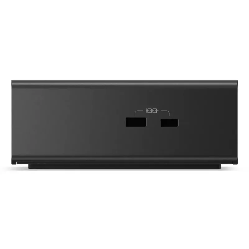 Docking station Lenovo ThinkPad USB4 Dock 5000 — con cable Thunderbolt 4, 65 W PD, 3840×2160, HDMI, 4× USB-A, Gigabit Ethernet, negra