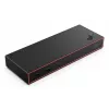 Docking station Lenovo ThinkPad USB4 Dock 5000 — con cable Thunderbolt 4, 65 W PD, 3840×2160, HDMI, 4× USB-A, Gigabit Ethernet, negra