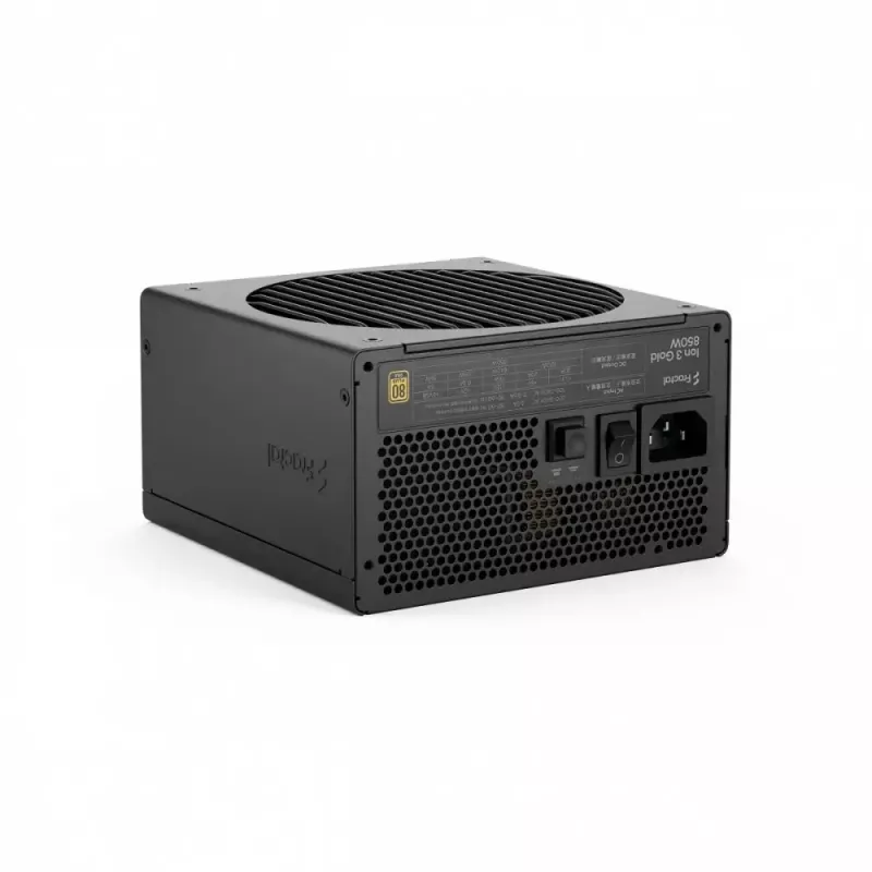 Fuente de alimentación fractal design FDE Ion 3 GOLD 850W 80+ Gold, negra
