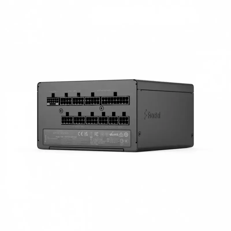 Fuente de alimentación fractal design FDE Ion 3 GOLD 850W 80+ Gold, negra
