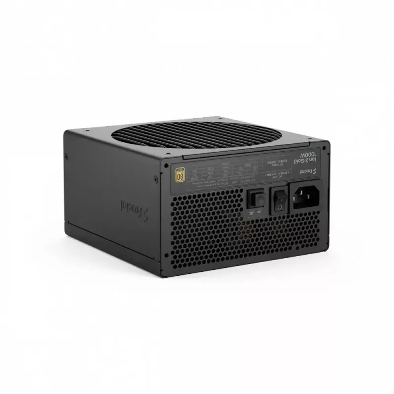 Fuente de alimentación fractal design FDE Ion 3 GOLD 1000W 80+ GOLD negra