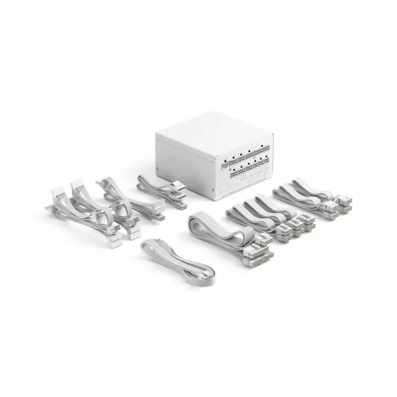 Fuente de alimentación fractal design FDE Ion 3 GOLD 1000W 80+ GOLD blanca — 1000 W, eficiencia 80+ Gold, ATX