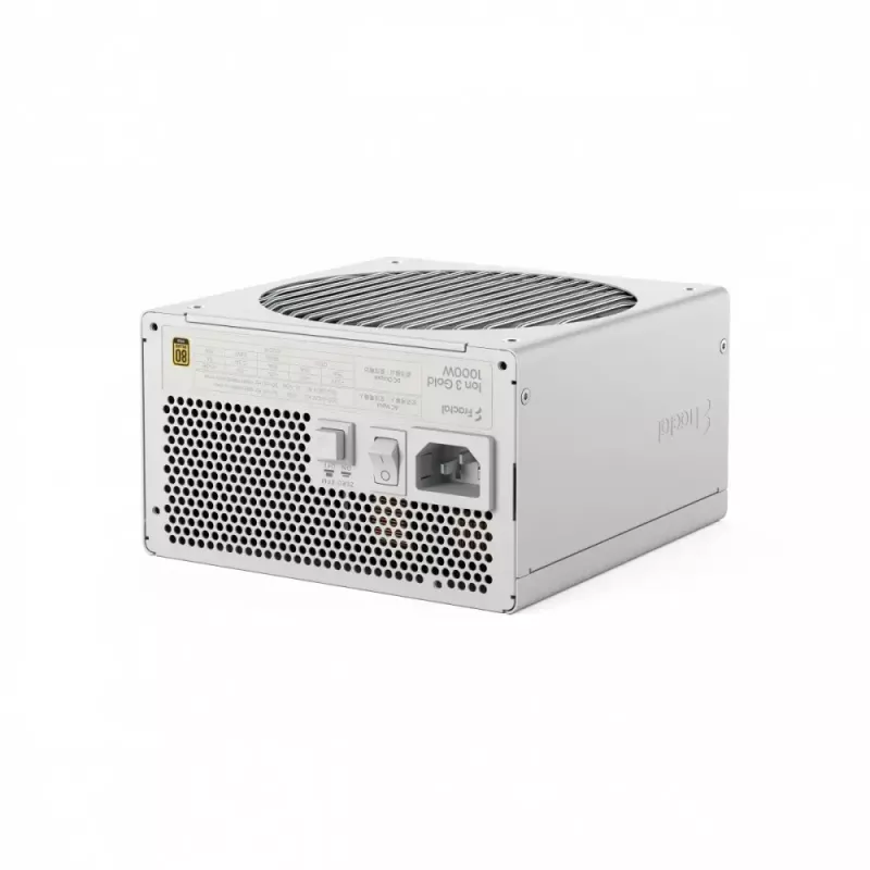 Fuente de alimentación fractal design FDE Ion 3 GOLD 1000W 80+ GOLD blanca — 1000 W, eficiencia 80+ Gold, ATX