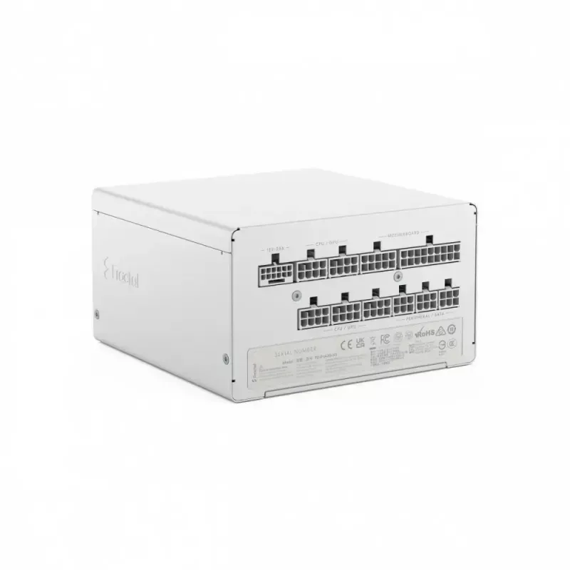 Fuente de alimentación fractal design FDE Ion 3 GOLD 1000W 80+ GOLD blanca — 1000 W, eficiencia 80+ Gold, ATX