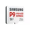 Tarjeta microSDXC Samsung P9 Express 256 GB — UHS-I, velocidad de lectura 800 MB/s, V30, U1, duradera