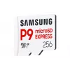 Tarjeta microSDXC Samsung P9 Express 256 GB — UHS-I, velocidad de lectura 800 MB/s, V30, U1, duradera