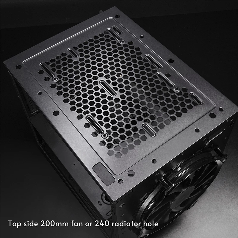 Chieftec CI-03B-OP The Cube caja mATX, negra