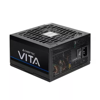 Fuente de alimentación CHIEFTEC BPX-650-S 650 W, ATX 24 pines, 80 PLUS Bronze, negra