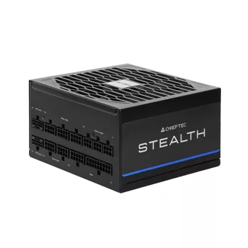 Fuente de alimentación CHIEFTEC Stealth Vega M Series SPX-1200-FC 1200W ATX 24 pines 80 PLUS Platinum negra ventilador de 135 mm