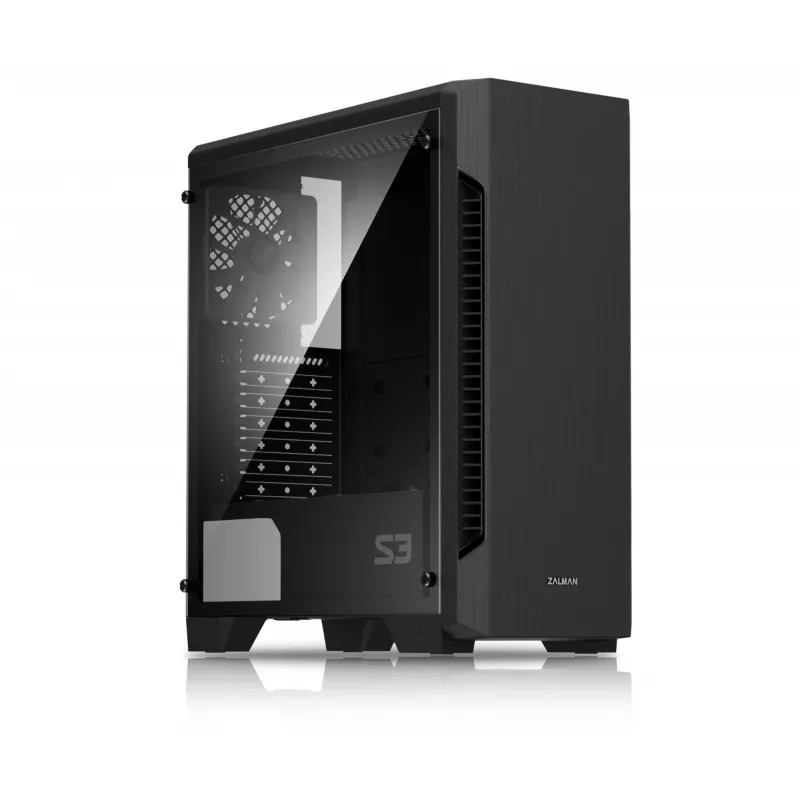 Zalman S3 Caja de ordenador Midi Tower Negra