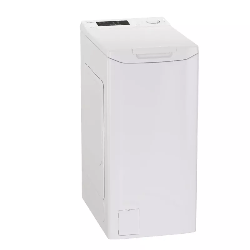 Lavadora de carga superior CANDY TCA283D2-S, 8 kg, 1200 rpm, 410×600×860 mm, blanca