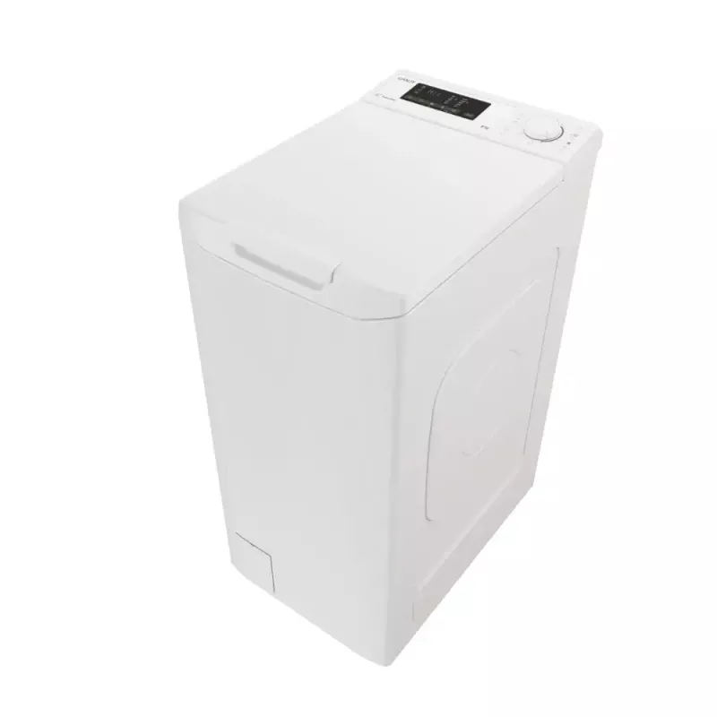 Lavadora de carga superior CANDY TCA283D2-S, 8 kg, 1200 rpm, 410×600×860 mm, blanca