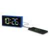 Despertador digital Hama Ibiza Azul LCD Pila USB 150x34x73mm