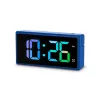 Despertador digital Hama Ibiza Azul LCD Pila USB 150x34x73mm
