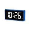 Despertador digital Hama Ibiza Azul LCD Pila USB 150x34x73mm