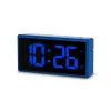 Despertador digital Hama Ibiza Azul LCD Pila USB 150x34x73mm