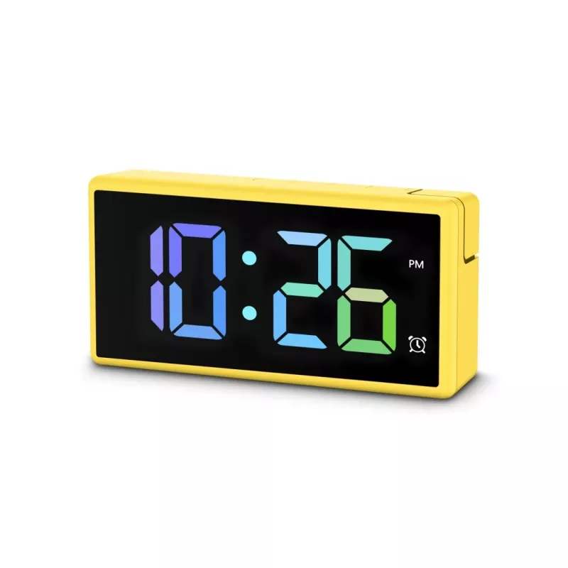 Despertador digital Hama Ibiza Amarillo LCD Pila USB