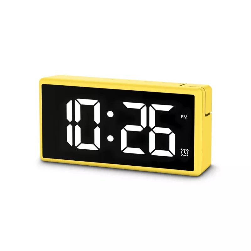 Despertador digital Hama Ibiza Amarillo LCD Pila USB