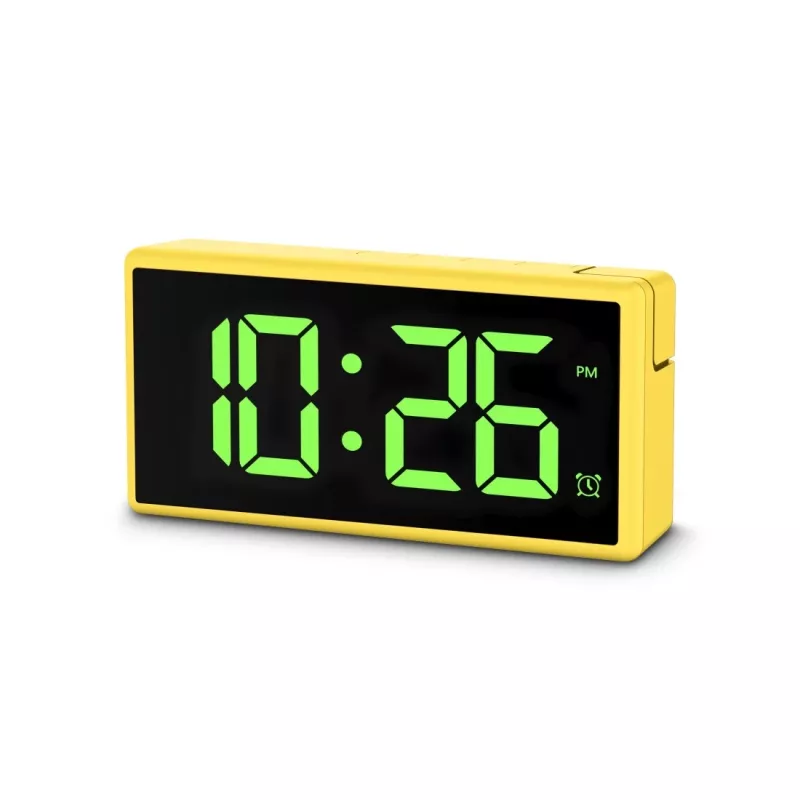 Despertador digital Hama Ibiza Amarillo LCD Pila USB