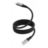 Cable de datos USB C a USB C ADATA CACCU3-100W-100AN-BK — USB 3.2 Gen 2 (10 Gbit/s), 1 m, Negro