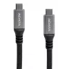 Cable de datos USB C a USB C ADATA CACCU3-100W-100AN-BK — USB 3.2 Gen 2 (10 Gbit/s), 1 m, Negro