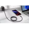 Cable de datos USB C a USB C ADATA CACCU3-100W-100AN-BK — USB 3.2 Gen 2 (10 Gbit/s), 1 m, Negro