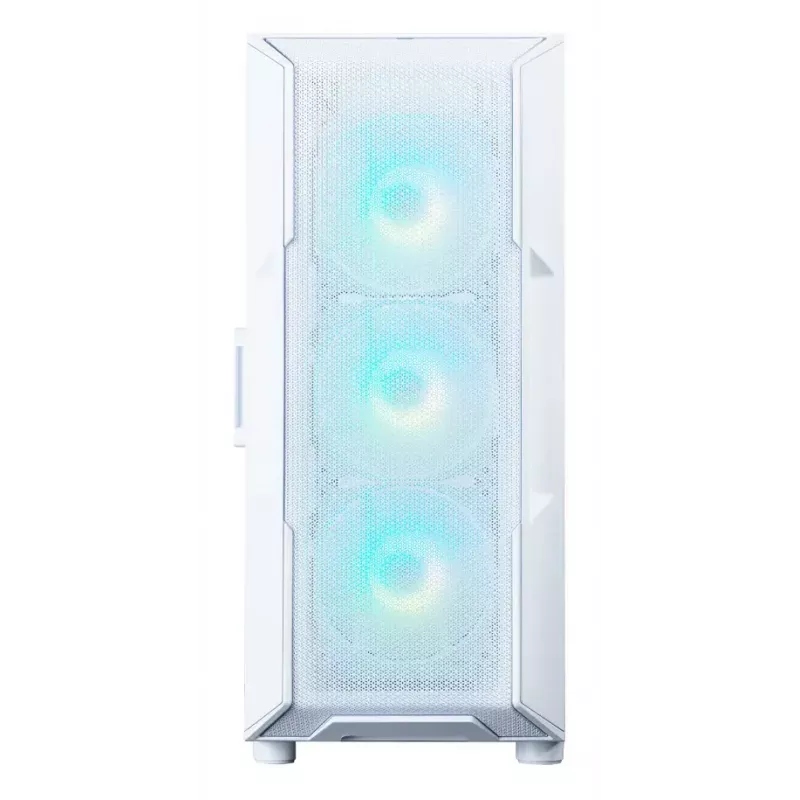 Zalman i3 NEO ARGB V2 caja Mid Tower, 4 ventiladores ARGB de 120 mm, blanca