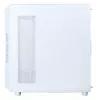 Zalman i3 NEO V2 caja Mid Tower, 4 ventiladores RGB de 120 mm, blanca