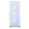 Zalman i3 NEO V2 caja Mid Tower, 4 ventiladores RGB de 120 mm, blanca