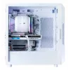 Zalman i3 NEO V2 caja Mid Tower, 4 ventiladores RGB de 120 mm, blanca