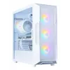 Zalman i3 NEO V2 caja Mid Tower, 4 ventiladores RGB de 120 mm, blanca