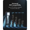 Accesorio: adaptador dual-bay M.2 NVMe y SATA icybox IB-1827MCP-C31