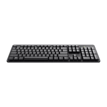 Teclado Trust Ody II Office RF inalámbrico QWERTY US English negro
