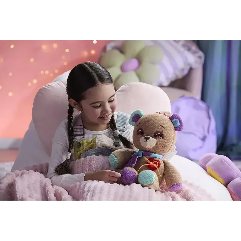 Mascota interactiva de peluche Cobi Thready Bear – juguete activado por movimiento con sonido y sensores